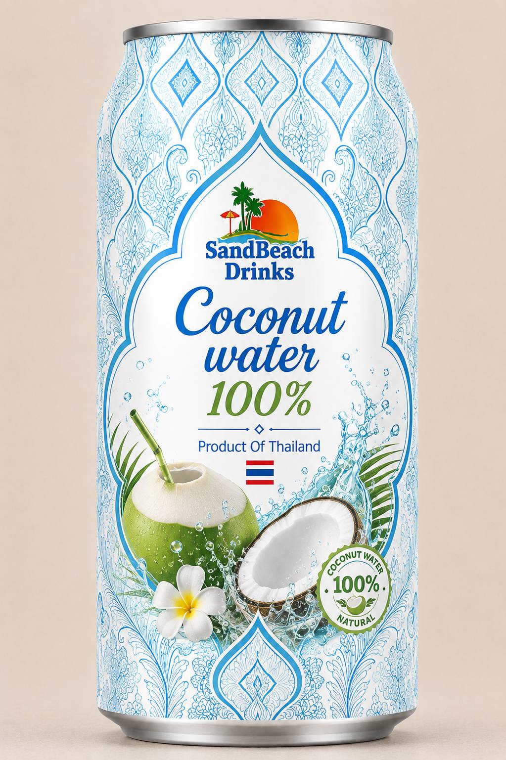 SandBeach Coconut Water 100%